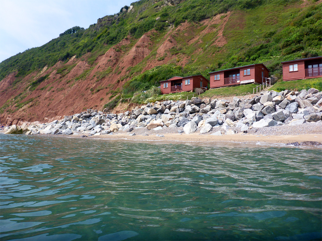 Beach huts