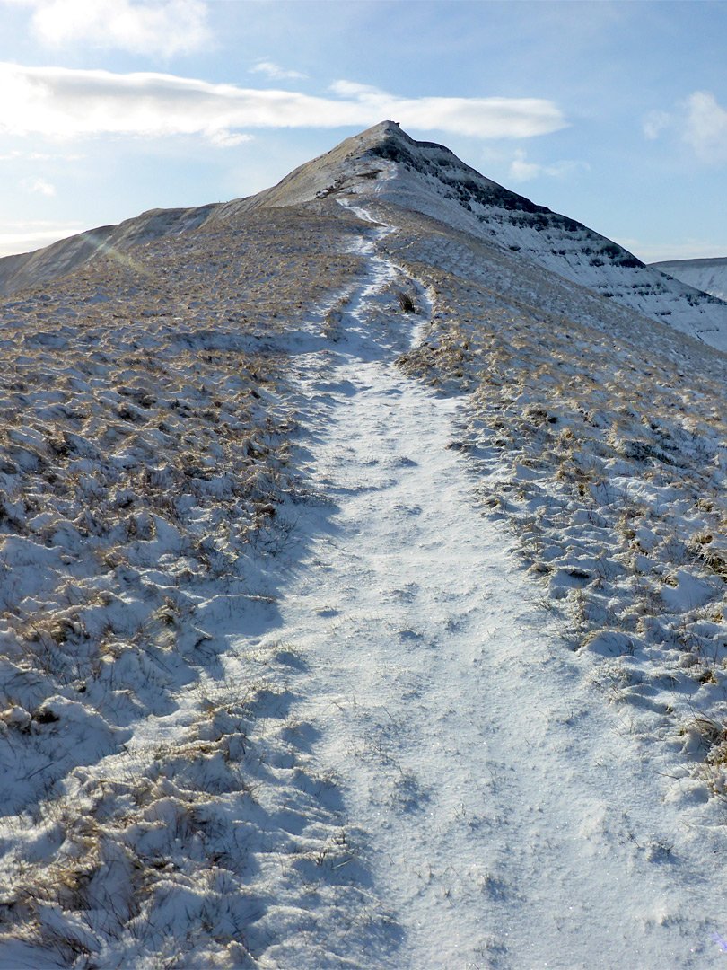 Trail to the summit