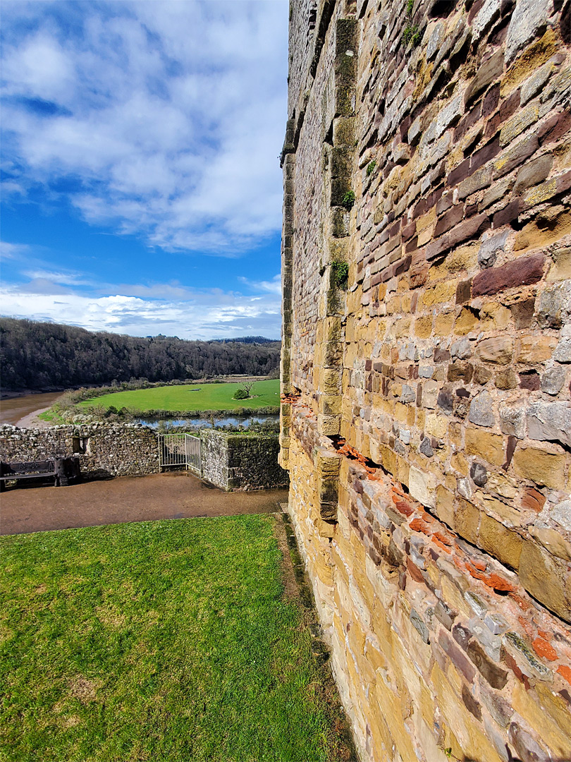 Colourful masonry