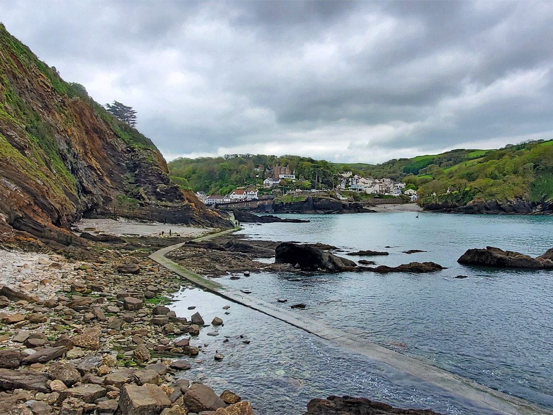 Path from the harbour