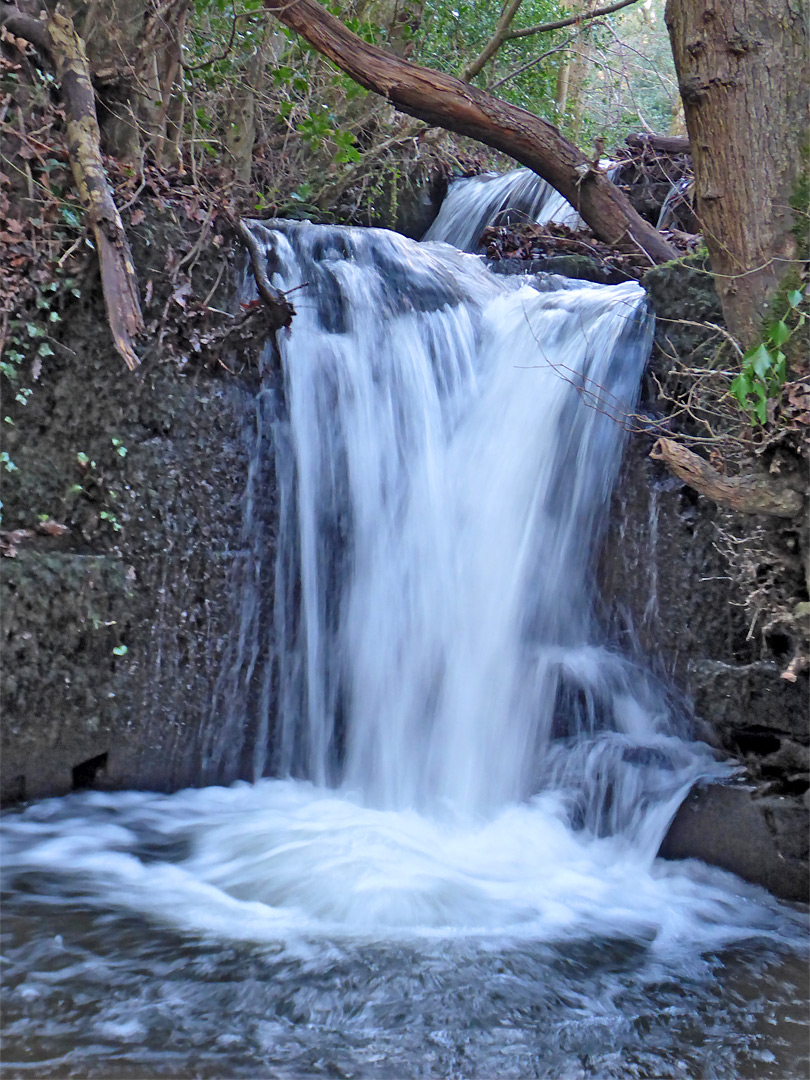 Falling water