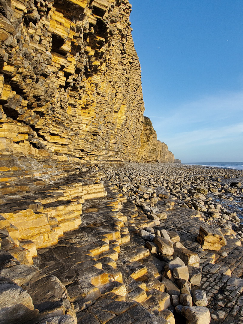 Yellowish rocks