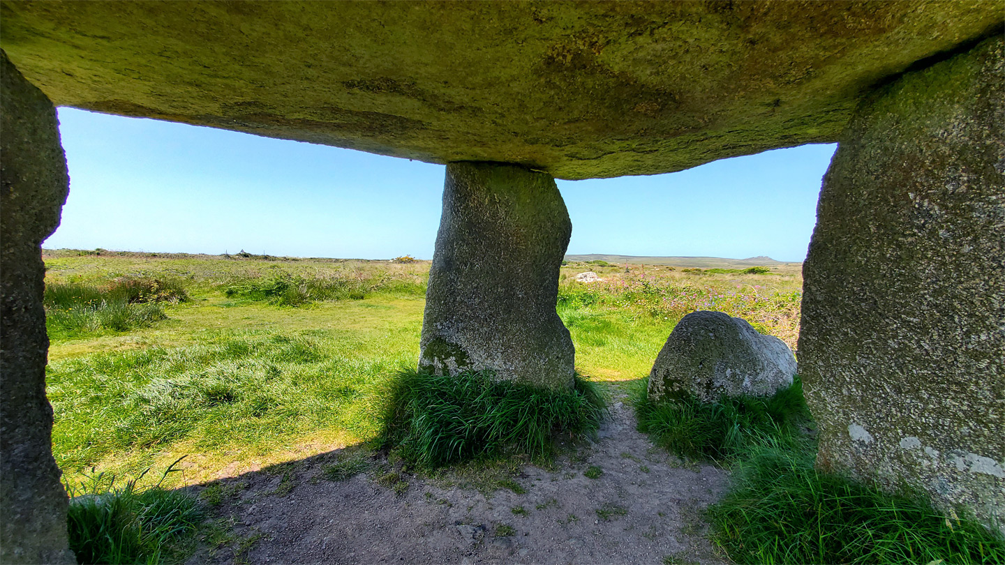 Below the stones