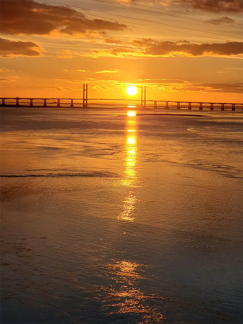 The second Severn bridge