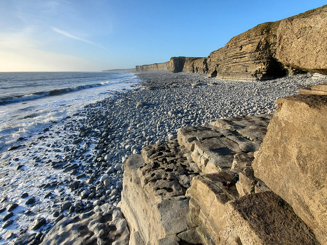 Stout Point - view west