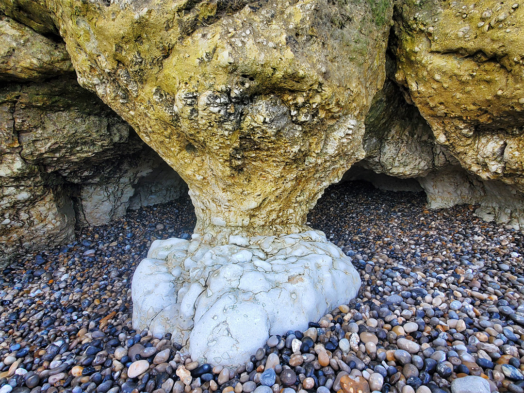 Cave and column