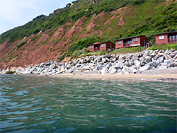 Beach huts