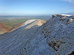 Below the summit