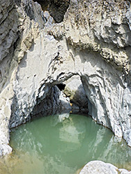 Pool and arch