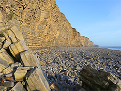 Fallen rocks