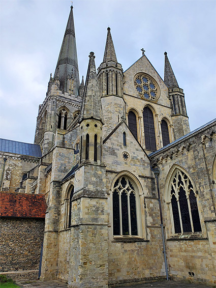 East end of the cathedral